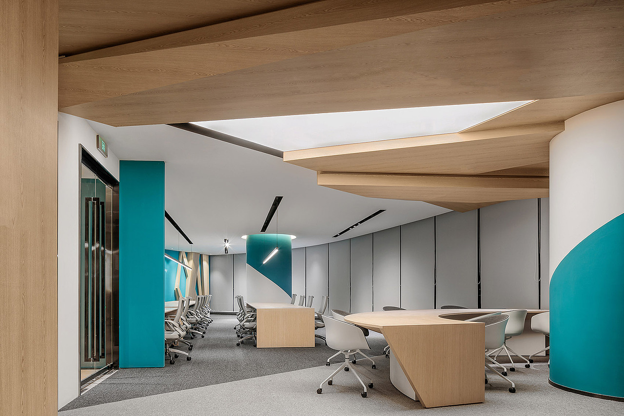 「办公设计」极简科技感办公室