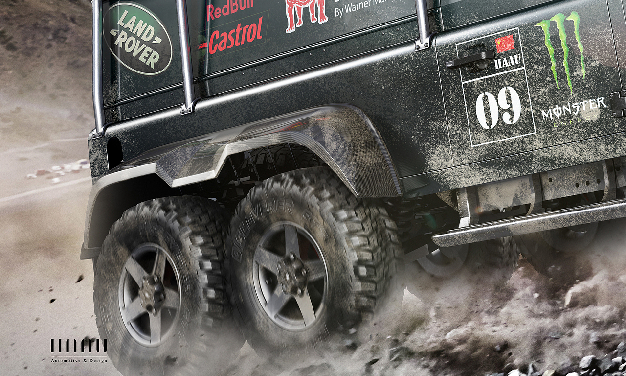 路虎/Defender 6X6_CGI