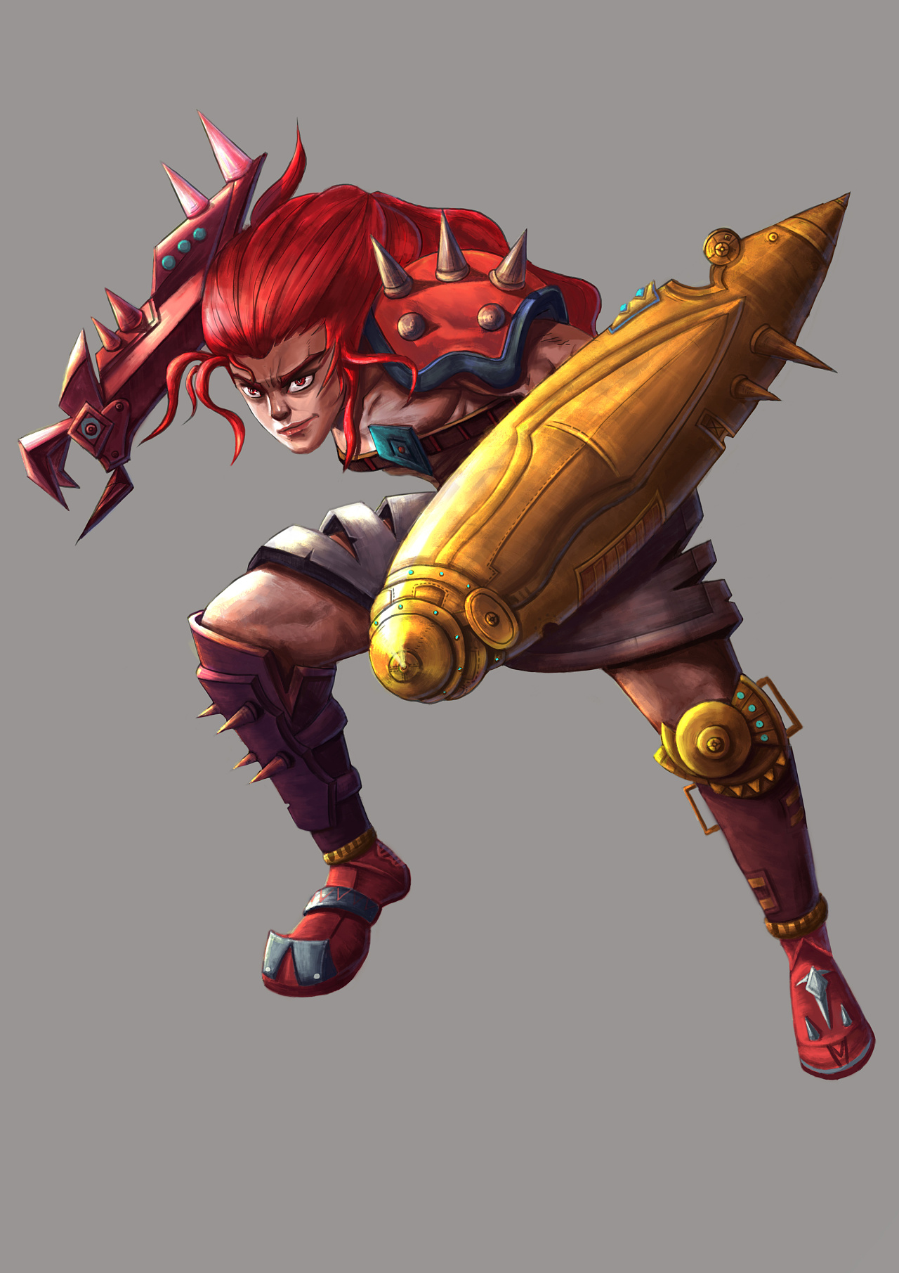 游戏角色经魔战士