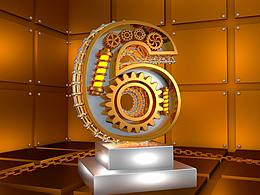 C4D机械金属数字系列-6