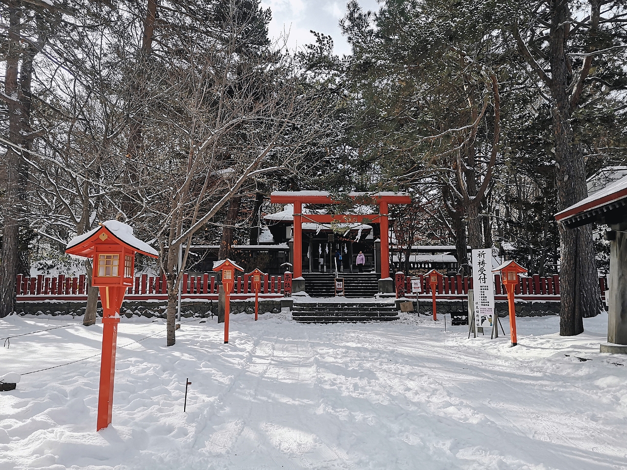 【北海道】这个大雪覆盖的札幌神社，温柔且安静。（图ZMTk2OTY1Mzgw） - 风光摄影 - 站酷设计师keke奇遇记原创素材 - 站酷ZCOOL