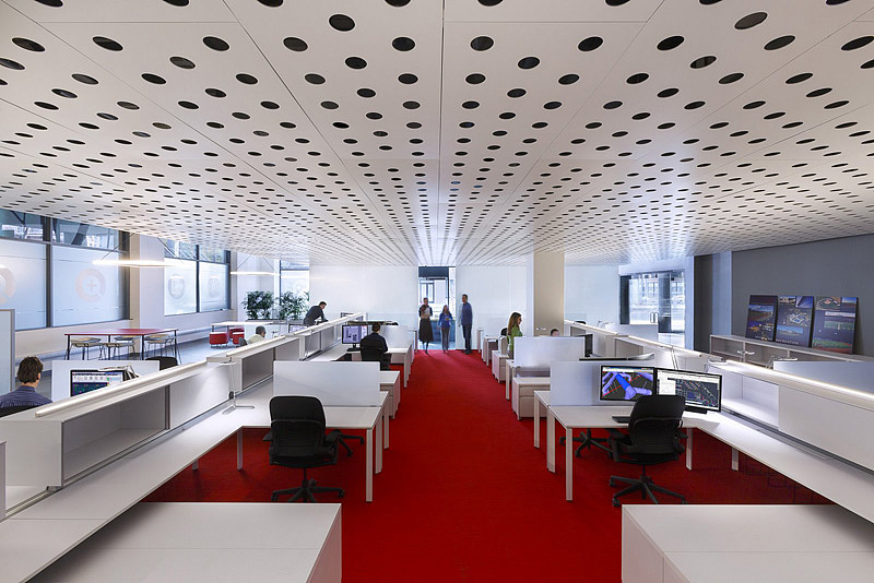 建筑设计公司办公室装修设计案例