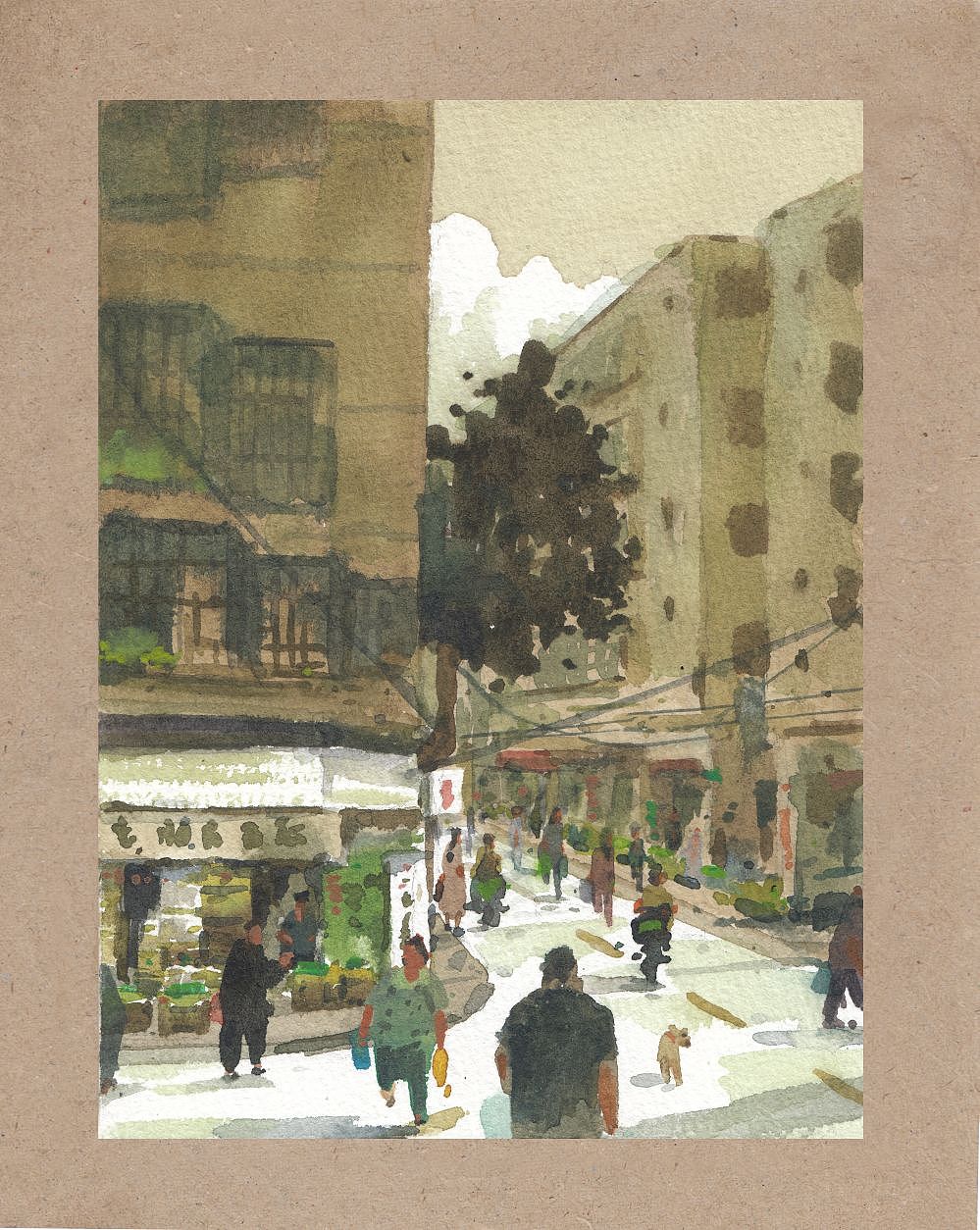 『画本系列』-我的第45本画本-绿色狂想曲主题习作（图ZMzUyNDk3MDAw） - 绘画 - 站酷设计师画画的陈一丘原创素材 - 站酷ZCOOL