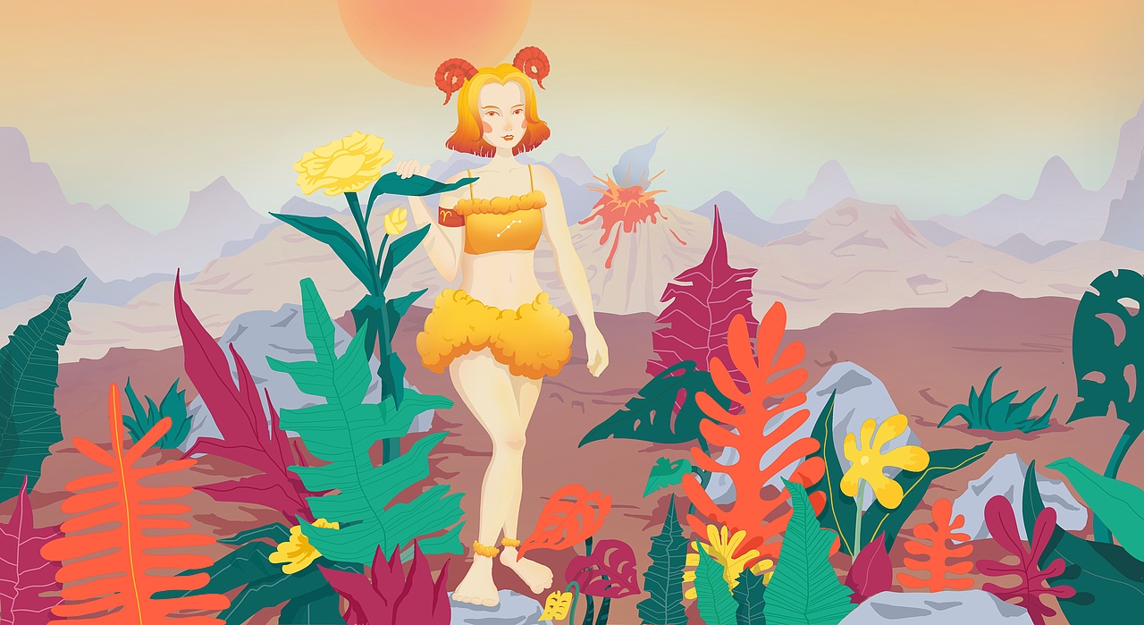 星座插画（图ZMTY3NzEzODA4） - 商业插画 - 站酷设计师NIN年年原创素材 - 站酷ZCOOL