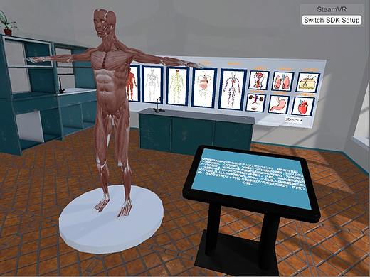 【项目展示】基于Unity3D开发的VR人体器官学习系统