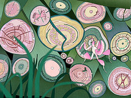 插画：木头切开有什么