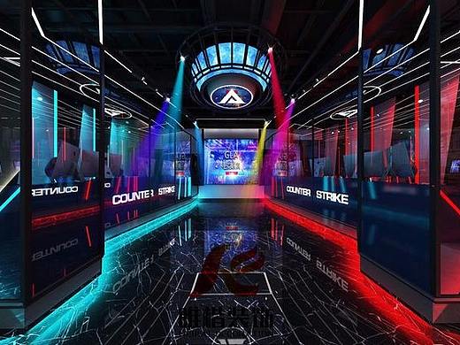 湖南电竞酒店设计案例_湖北电竞酒店装修_电竞酒店装修