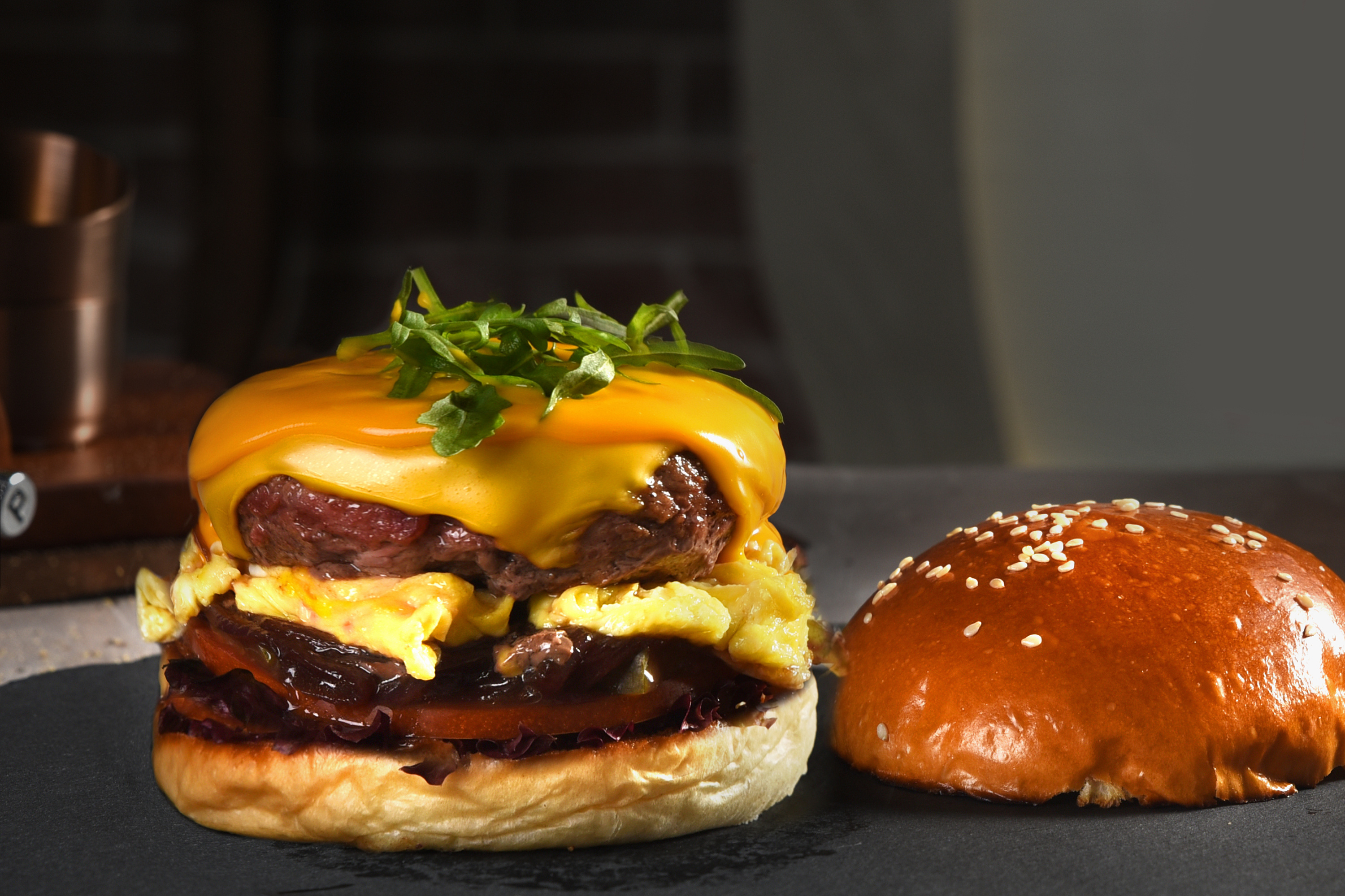 美食摄影汉堡拍摄西餐美团外卖图片