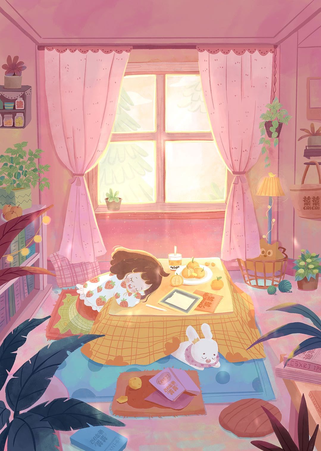 近期iPad插画场景合集