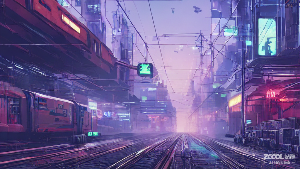 AI生成-街道