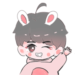 奶糖兔兔微信表情包制作（图ZMjMxNDQ2MTMy） - 艺术插画 - 站酷设计师猴子的逗比111原创素材 - 站酷ZCOOL