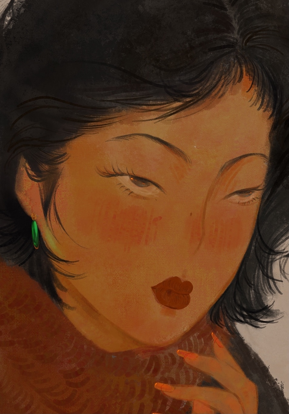 心声安葬在岩洞