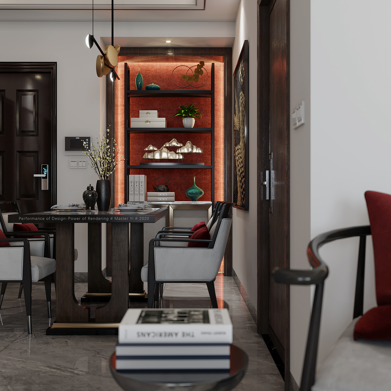 轻奢风新中式-渲染力量