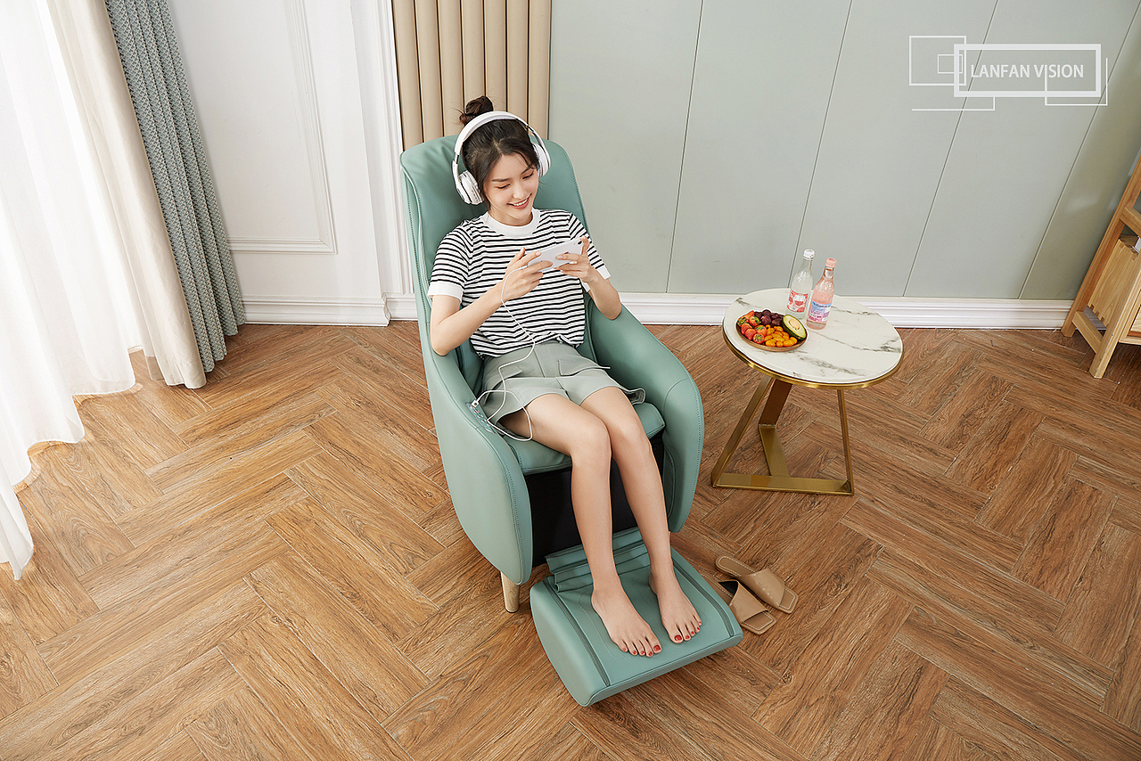 按摩椅平面拍摄