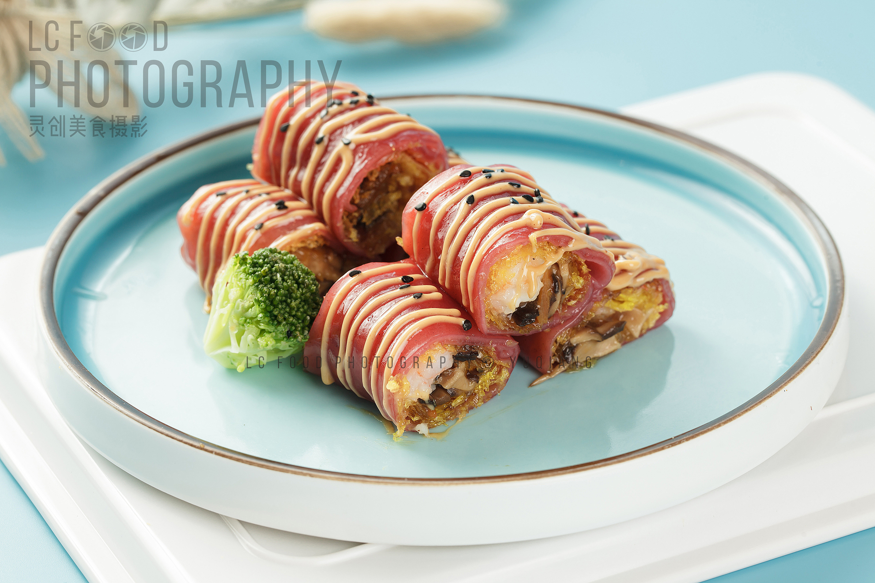 茶餐厅时尚美食摄影 小清新风格 点心时尚摄影