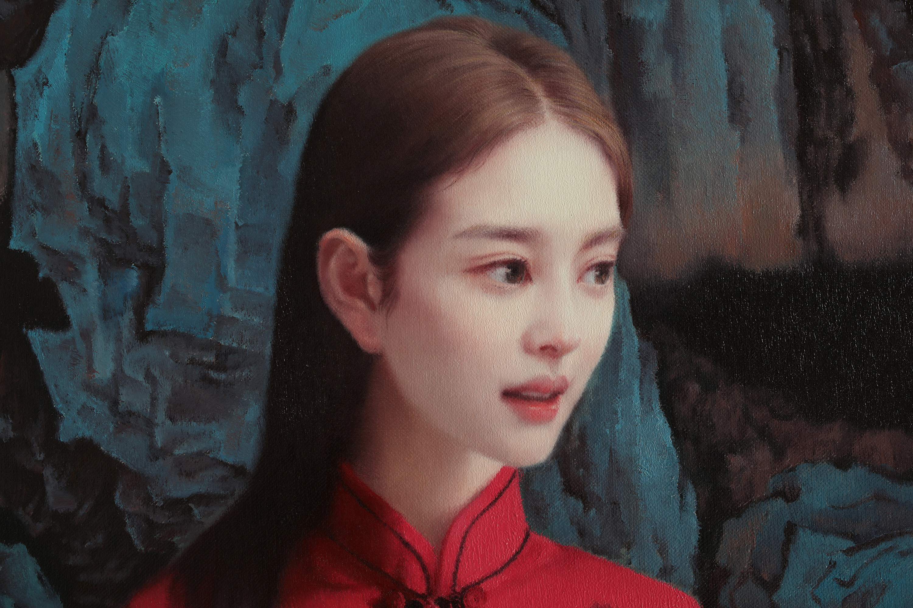 红梅|纯艺术|绘画|杨超油画 - 原创作品 - 站酷 (zcool)