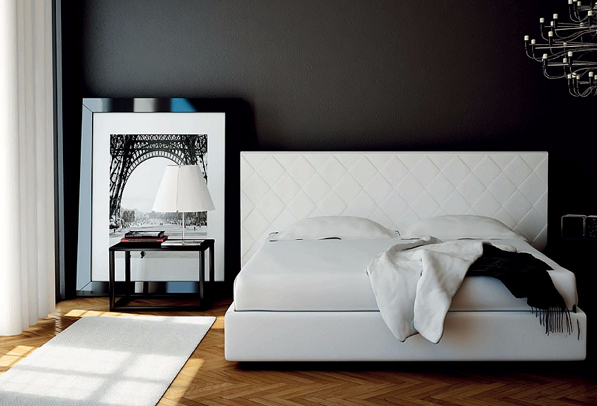 BRERA意大利卧室双人床,体验欧洲居家风情