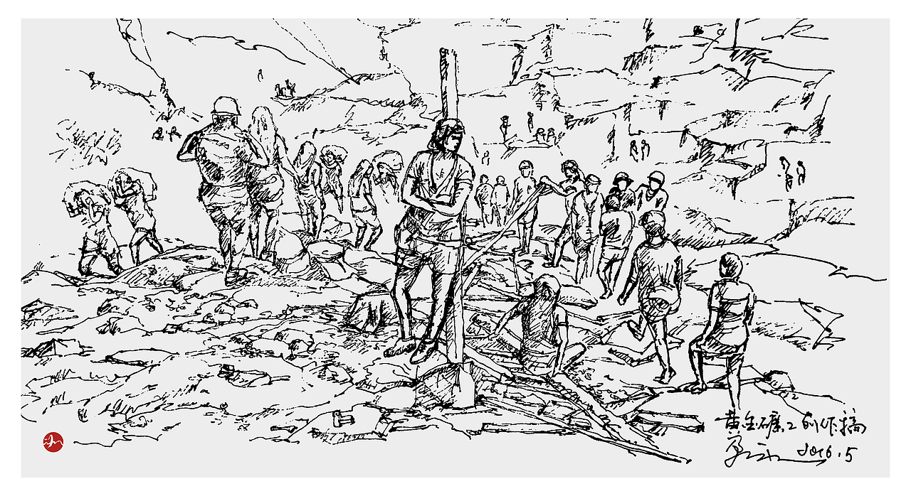 线相系列—钢笔画·创作