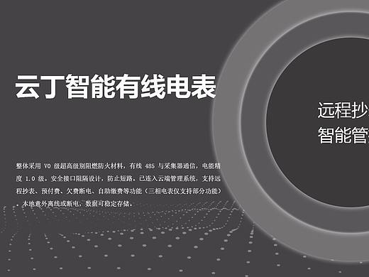 云丁-有线电表产品详情页