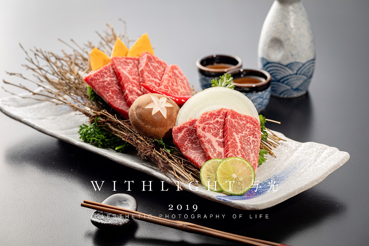 日式烤肉料理店美食摄影美食拍照餐厅菜品拍摄摄影