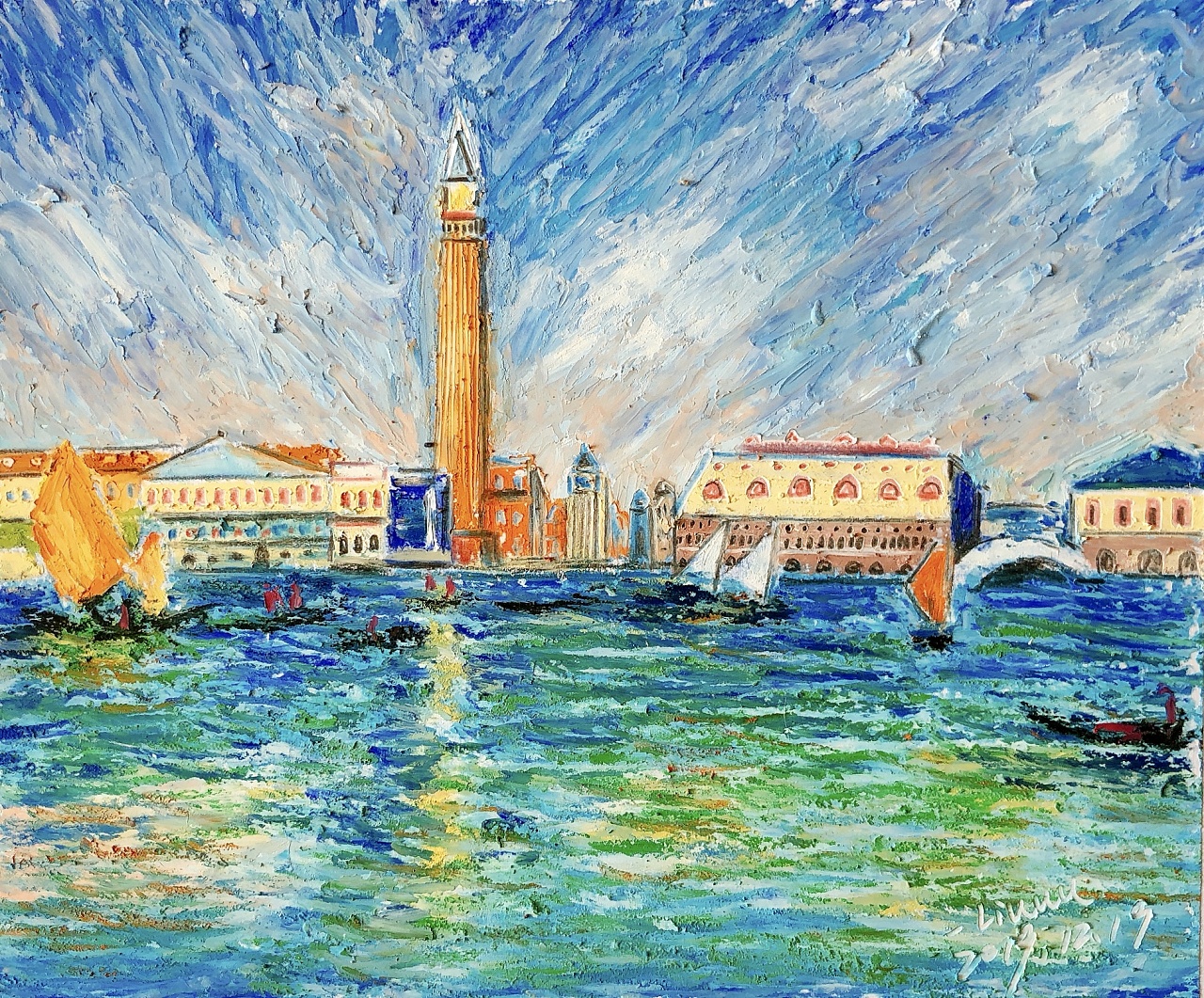 油画棒与印象派 - 原创作品 - 站酷(zcool)