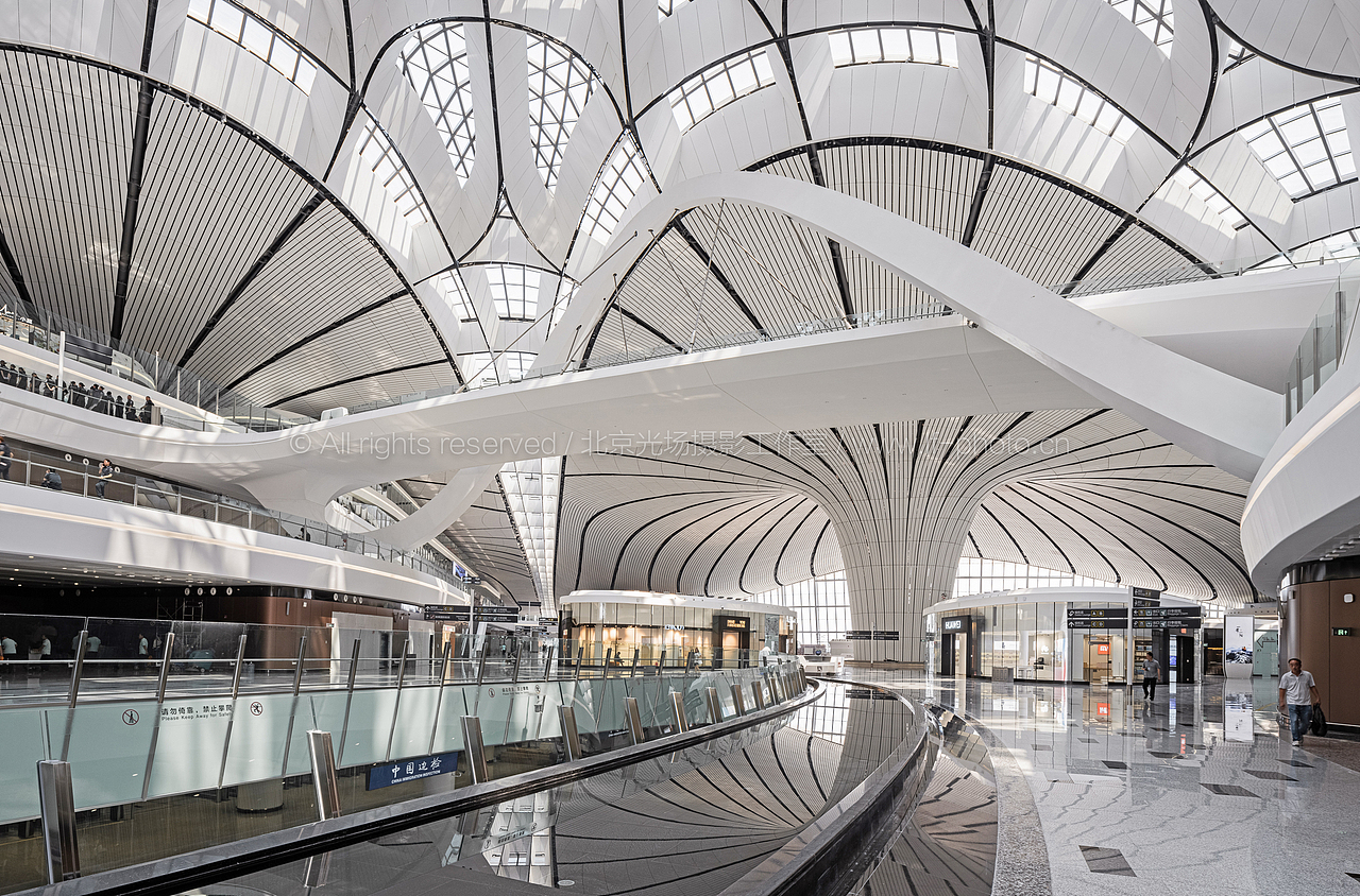 北京大兴国际机场室内空间