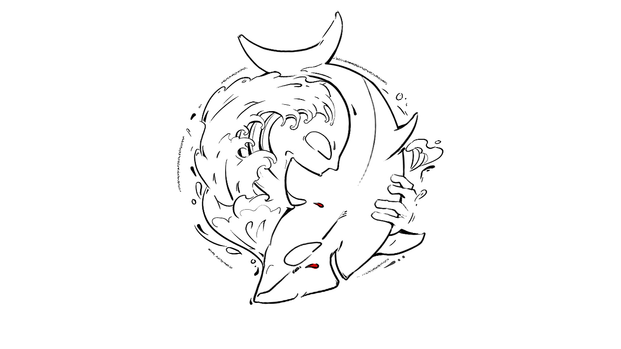 “蚕食”(人类伤害海洋,海洋反噬人类)