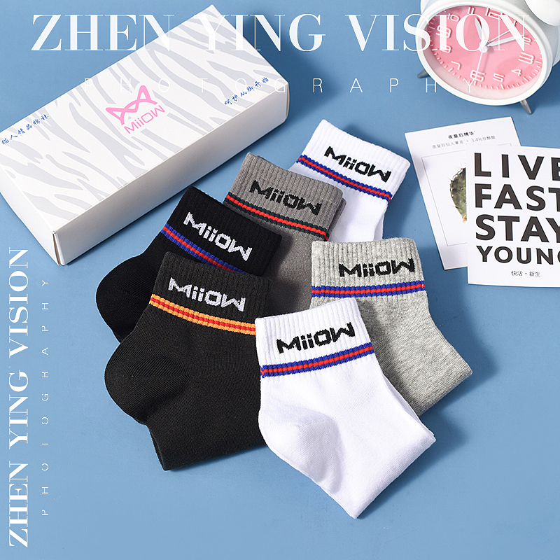 棉袜男士袜子袜子拍摄实拍