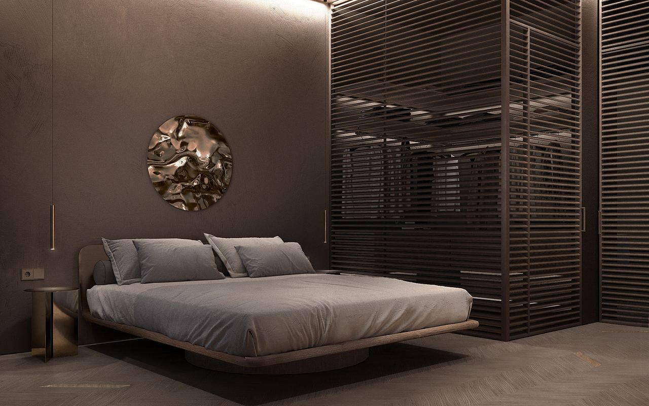 米色 黄铜色调丰富的色调打造出不一样的居住空间（图ZMjgxNDIyNDAw） - 家装设计 - 站酷设计师沈梵不是笨蛋原创素材 - 站酷ZCOOL