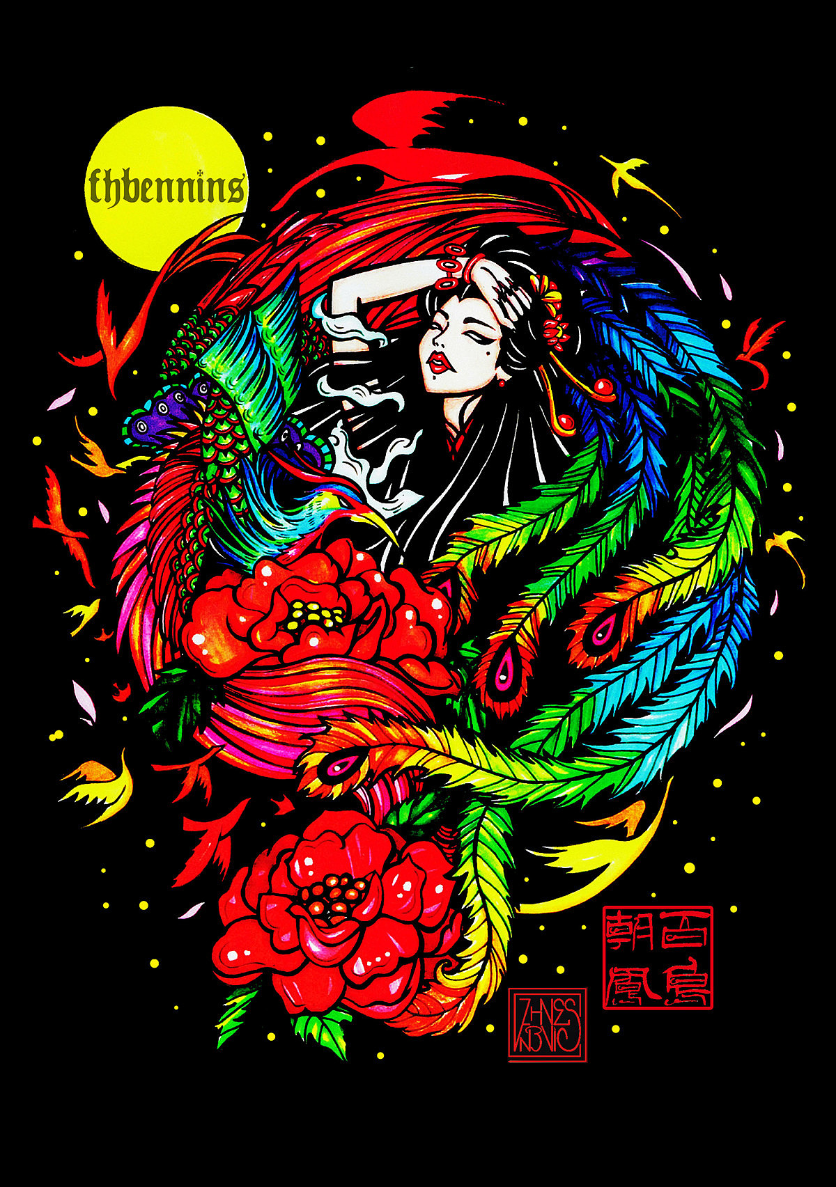 FHBENNINS：中國元素.（圖ZNzQ0MTQwNDA=） - 藝術(shù)插畫 - 站酷設(shè)計師FHBENNINS原創(chuàng)素材 - 站酷ZCOOL