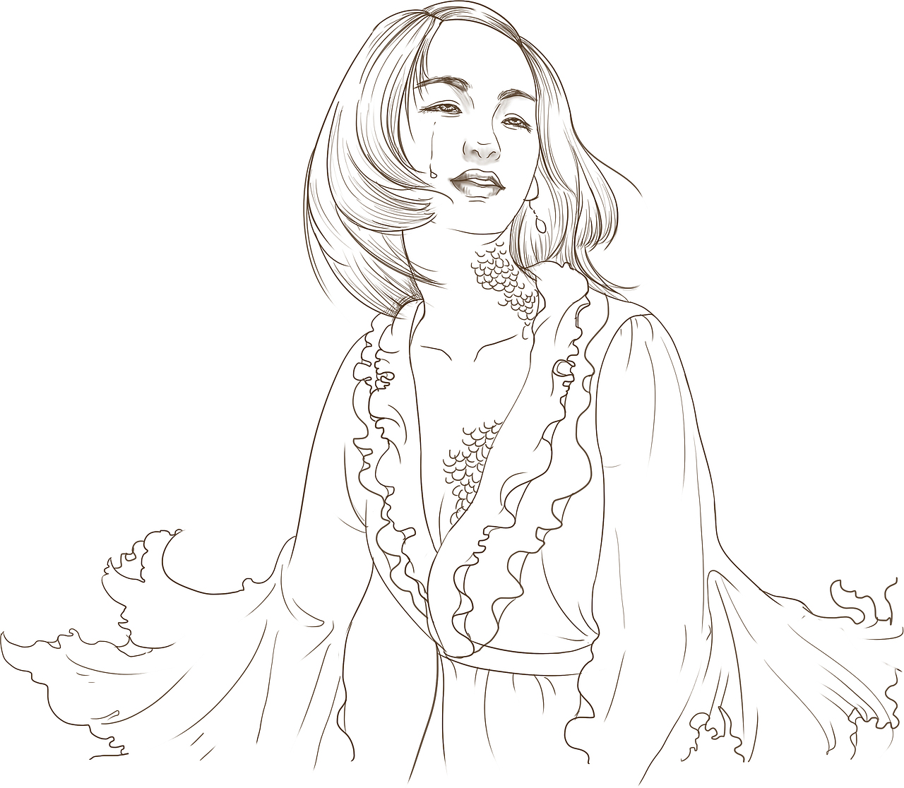 深海里的金鱼姬