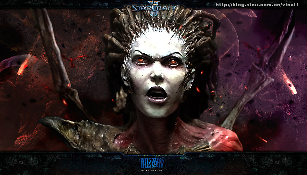 星际争霸】刀锋女王----凯瑞根 完成|手工艺|手办/模玩|离谱哥哥