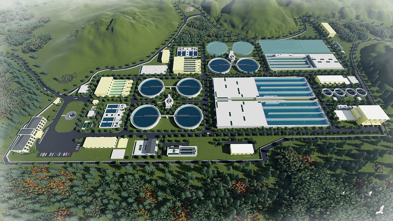 近期一些厂区鸟瞰图&平面彩图（图ZMjA1ODk2MDYw） - 建筑/空间 - 站酷设计师洋洋张原创素材 - 站酷ZCOOL
