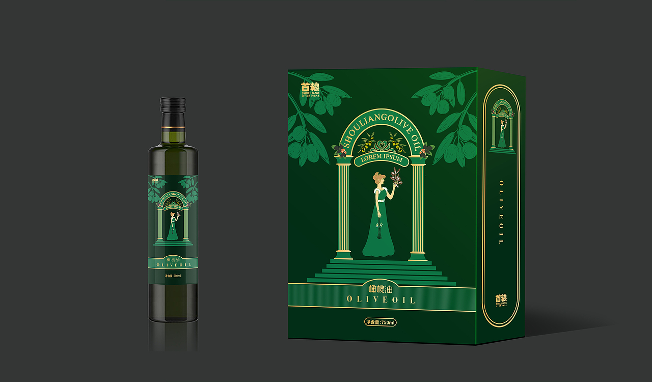 橄榄油包装设计