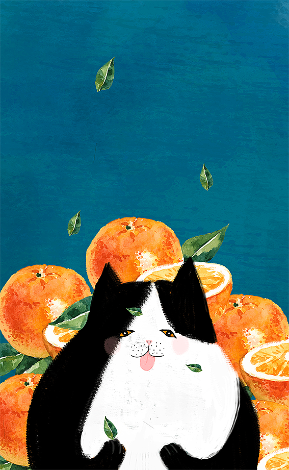 《猫&果》（图ZNjY4MjA3NDg=） - 概念设定 - 站酷设计师一白米原创素材 - 站酷ZCOOL