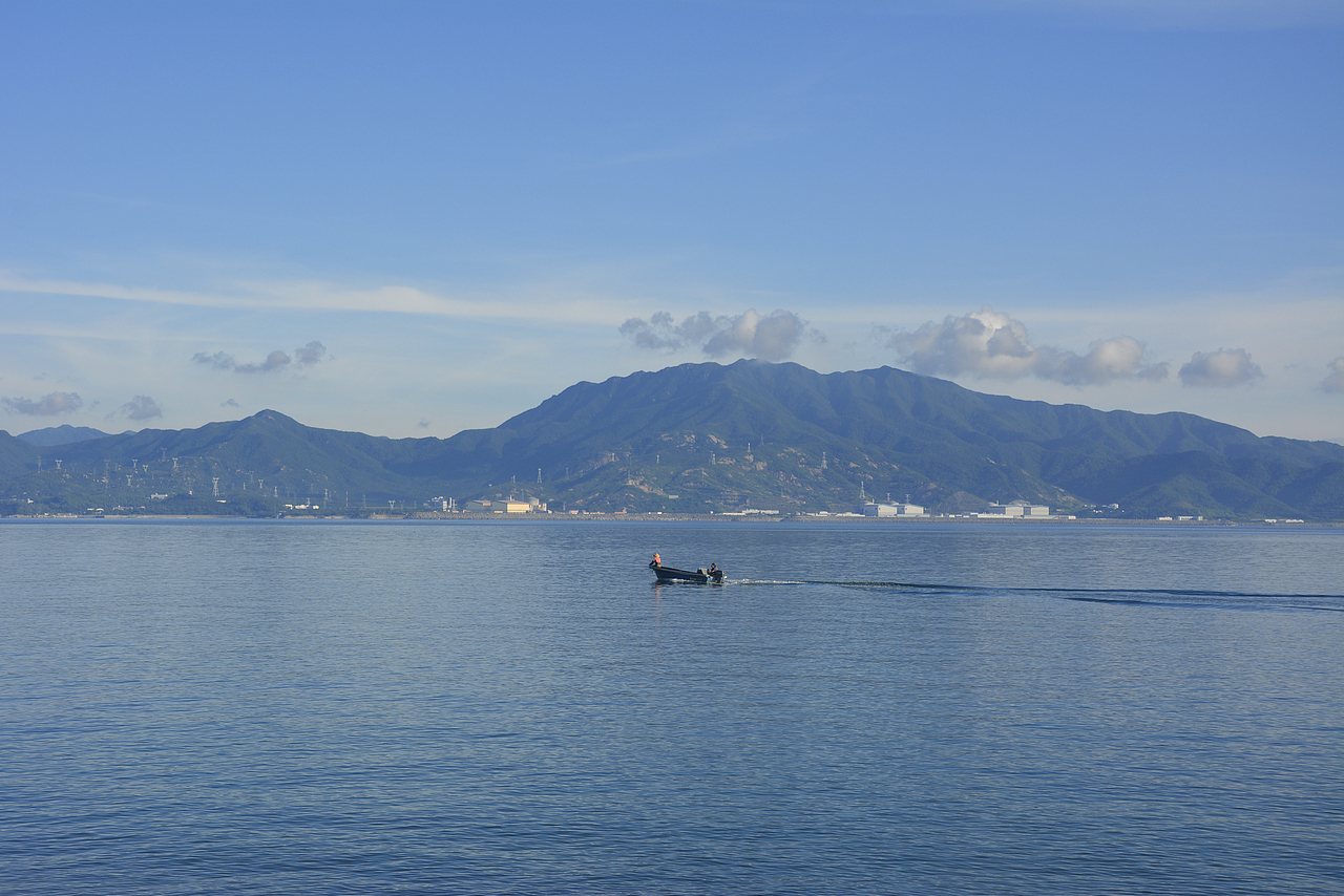 杨梅坑骑行路上