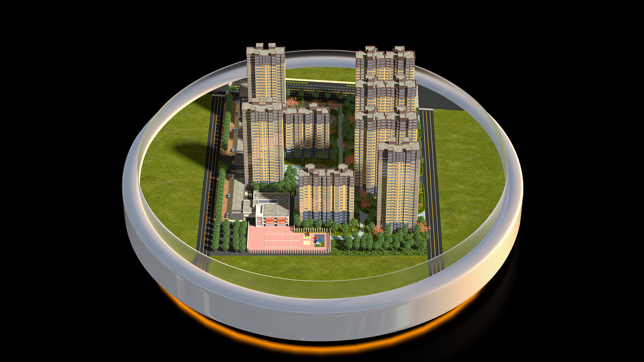 2021年2月份沙盘效果图合集