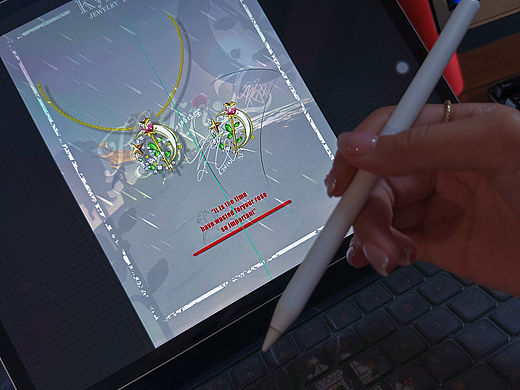 原创小王子系列～翡翠胸针吊坠两用款设计