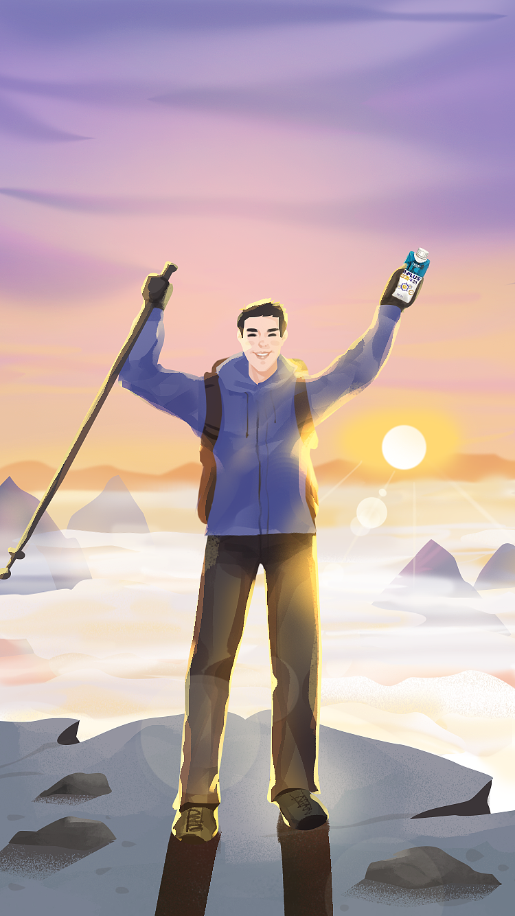 特仑苏推文插画整理（图ZMTQxMTk2MDQ4） - 商业插画 - 站酷设计师张小嘿原创素材 - 站酷ZCOOL