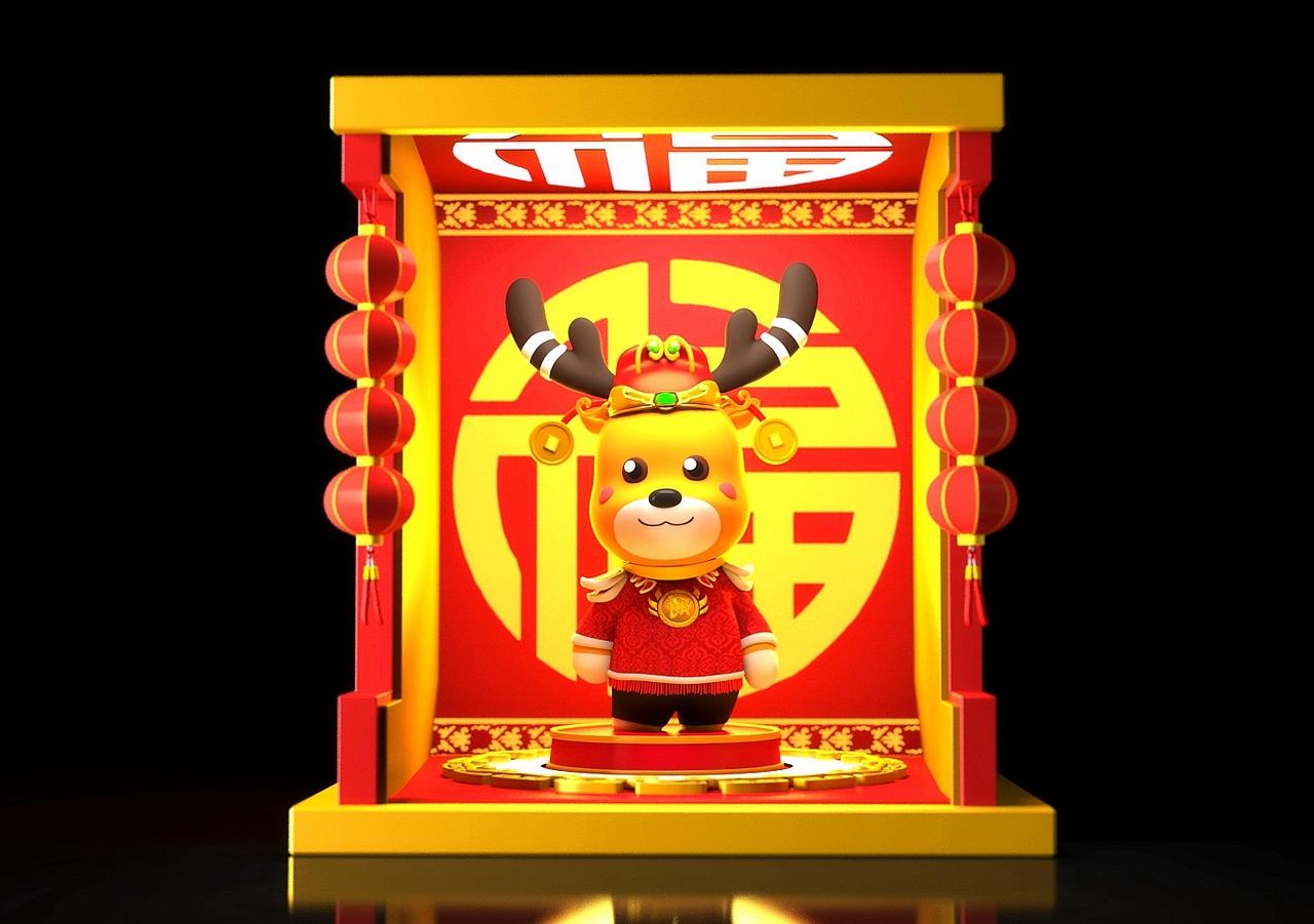 2018新年IP财神贺图集----产品衍生品设计(狗年来啦)(图ZMTA3MDc2MDY4) - 玩具 - 站酷设计师artanisterry原创素材 - 站酷ZCOOL
