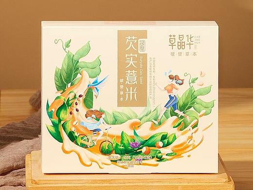 草晶华芡实薏米养生茶