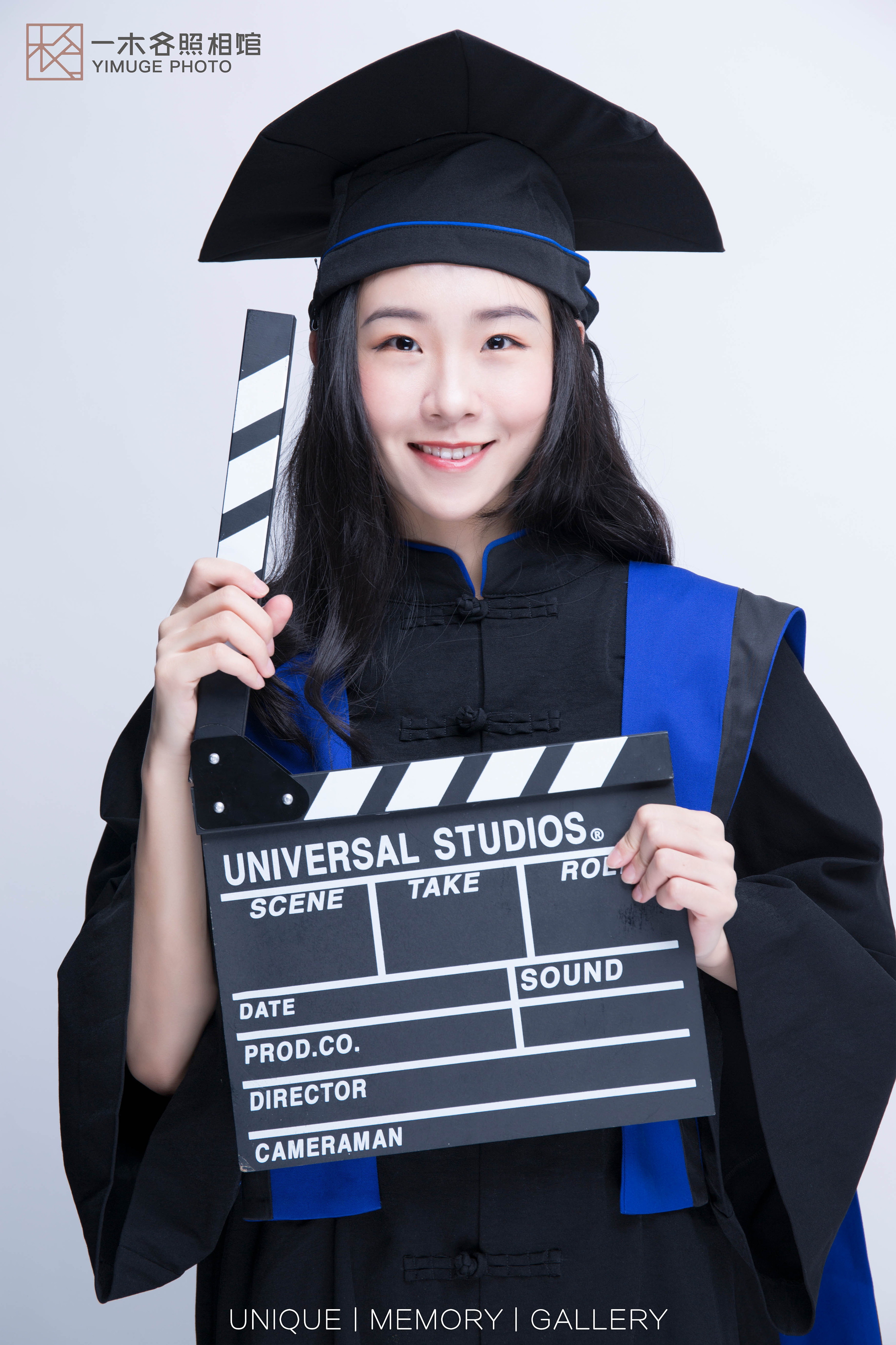 一木各照相馆 学士服