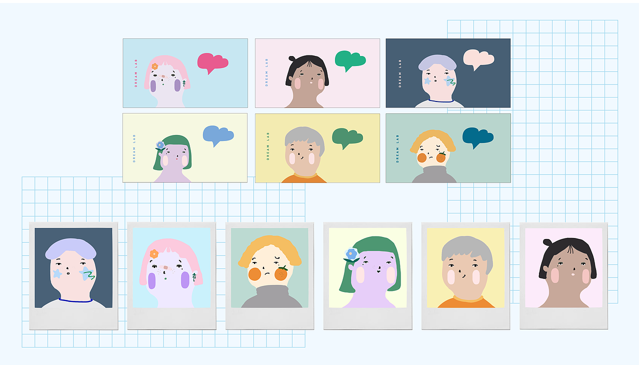 DREAM LAB | 品牌形象设计 | 插画设计 | 建筑设计（图ZMjQ1MzMyMTE2） - 品牌 - 站酷设计师kelinigo原创素材 - 站酷ZCOOL