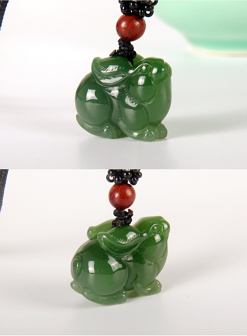 和田玉碧玉/黄口料玉石兔子吊坠（图ZMTUxNjUwMTg4） - 电商 - 站酷设计师京东载玉而归原创素材 - 站酷ZCOOL