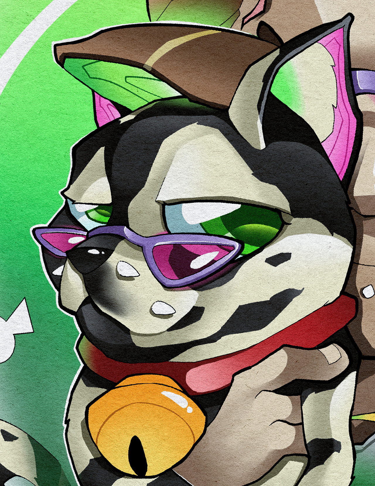 人🐱情未了（图ZMjk0NTUyMjQw） - 创作习作 - 站酷设计师正一琴绣原创素材 - 站酷ZCOOL