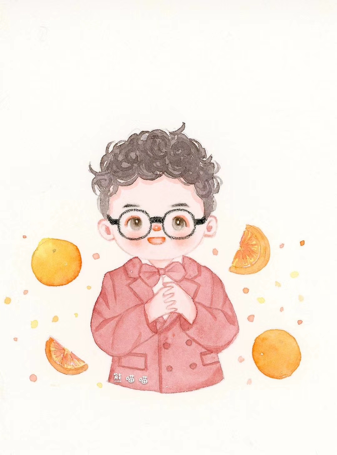 水果萌宝，你pick哪一个？（图ZMjAwNzc4NDQw） - 创作习作 - 站酷设计师悦微小画原创素材 - 站酷ZCOOL