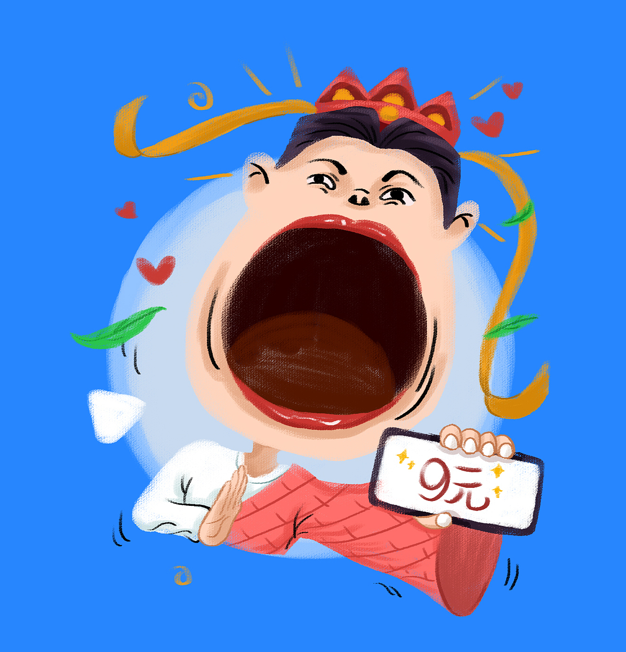 佛系，游戏，职场（图ZMjA1MTQyNTA4） - 商业插画 - 站酷设计师宸卿原创素材 - 站酷ZCOOL