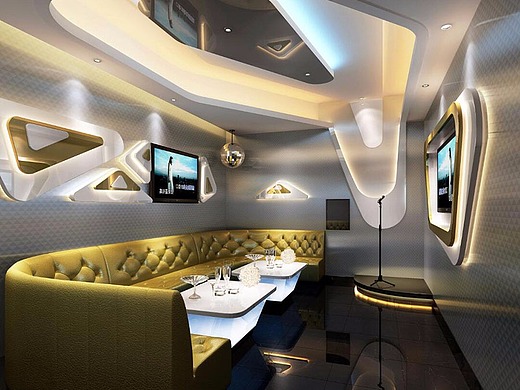 特色临沧ktv设计公司_活力无限连锁量贩ktv设计案例