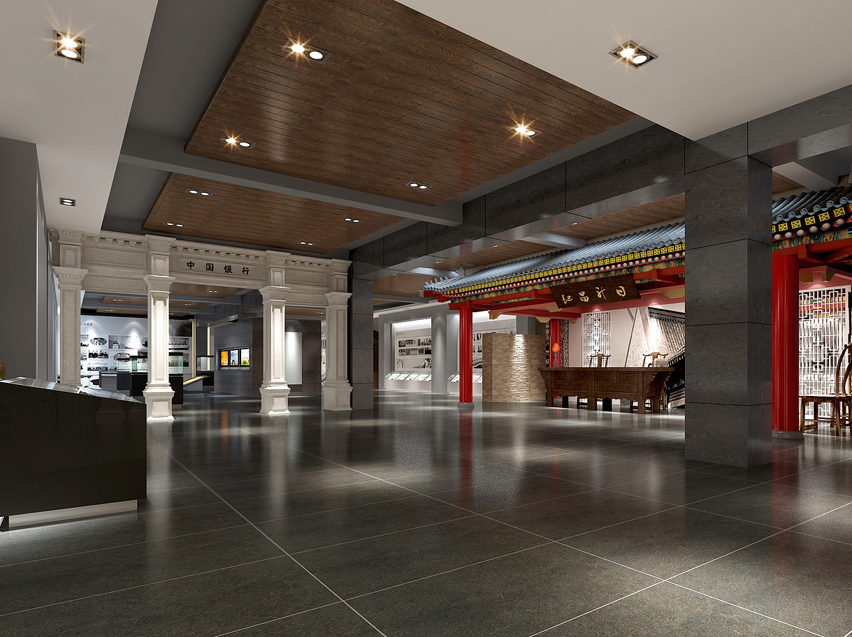 台儿庄文史馆设计|空间|家装设计|堂堂设计 - 原创作品 - 站酷 (zcool