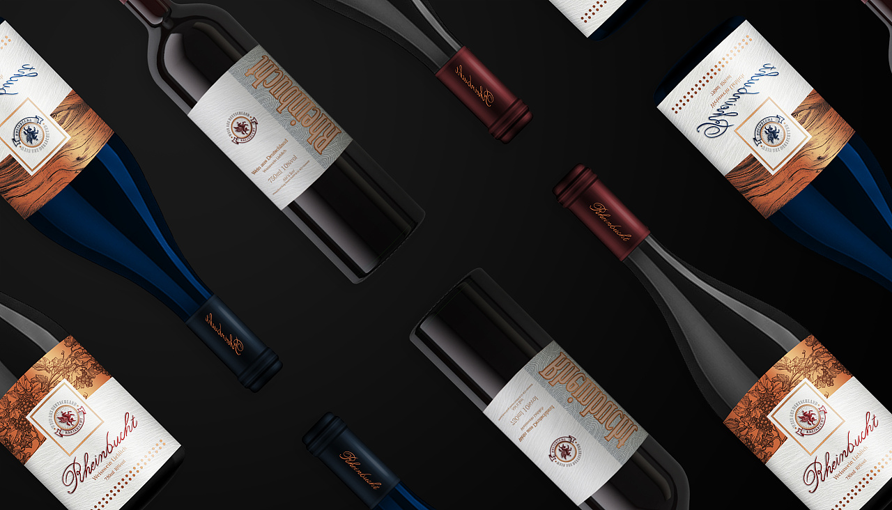 莱茵湾德国红酒包装